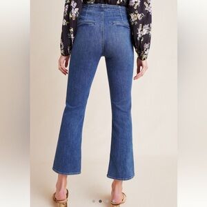 MOTHER Sailor Tripper High Rise Cropped Flare Jeans size 26